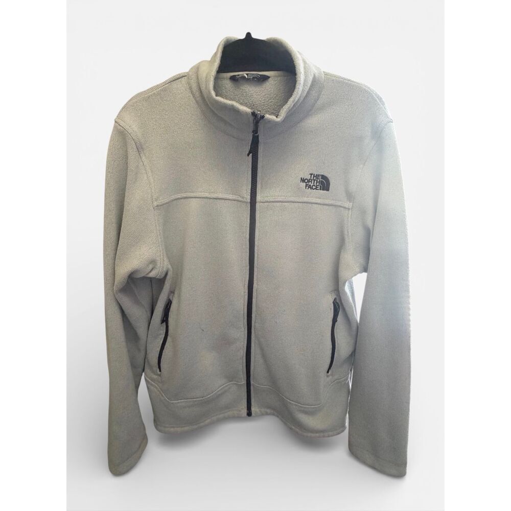 The North Face Light Blue Zip sweater jacket  (Men’s)